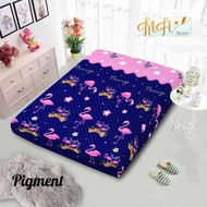 Zippered Foam Mattress Cover Size 80x200 - 180x200 Character Motif