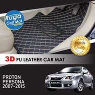 PROTON PERSONA (2007 - 2015) 3D PU Leather Car Carpet Karpet Kereta Kulit PU 3D Car Mat Alas Kaki Ke