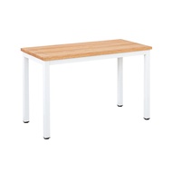 MYSEAT.sg APACHE PLUS Solid Wood Study Table - BLACK Legs