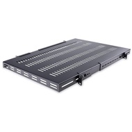 StarTech.com 1U 4-Post Adjustable Vented Server Rack Mount Shelf - 330lbs(150 kg) - 19.5 to 38in Adj
