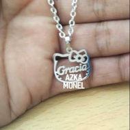 Hello kitty Name Necklace