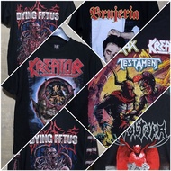MEGADETH/VITALREMAINS/KREATOR/DYING FETUS band t-shirt