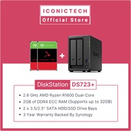 Ironwolf Pro 16TB~32TB Synology DS723+ NAS | Pre Configured Nas | On-Site Installation