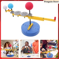 🎒 1Set DIY Solar System Model Featuring Sun, Earth, and Moon with Rotation and Revolution for Studen