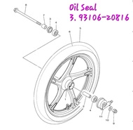 Yamaha Mio Soul i 115fi Oil Seal