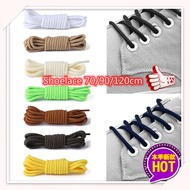 1Pair Polyester Solid Round Shoelace Classic Shoelaces for Kids Adult Sneakers Boots Shoe Laces 70/9