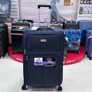 BATOLON寶龍布箱 輕量行李箱 防盜防爆雙軌拉鏈 海關鎖 飛機輪（28吋藍色） 最新到貨
