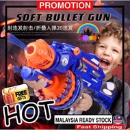 Dr Toy🌈Soft Bullet Gun Blaster For Kid Or Adults /pistol peluru lembut/ Blaster Gun Electric/Neft Gu