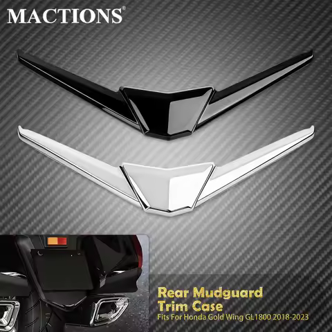 Motorcycle Rear Fender Mudguards Tip Trim Cover Decorative Case For Honda Gold Wing Goldwing GL1800 