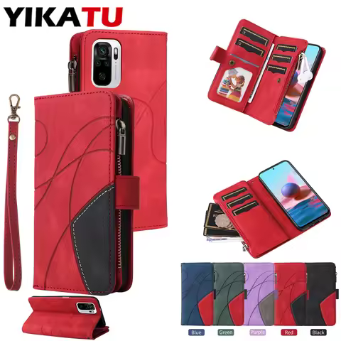 Wallet Case For Xiaomi Redmi Note 11 10T 10S 10 9T 9 Pro K70E K70 K60 K50 Ultra K50i K40 Pro Turbo 4