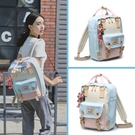 [SG stock Fast Shipping]19 Colors HK Doughnut Macaroon Classic 16L Backpack Classic School Bag Trave