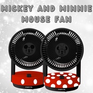 [BUNDLE DEAL] DISNEY Mistral Mickey Mouse and Minnie Mouse Standing Fan 7"