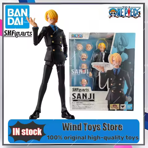 IN STOCK Original Bandai ONE PIECE S.H.Figuarts SHF S.H.Figuarts SHF Sanji Figura De Acción Modelo J