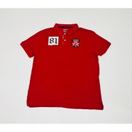 Giordano velvet polo shirt