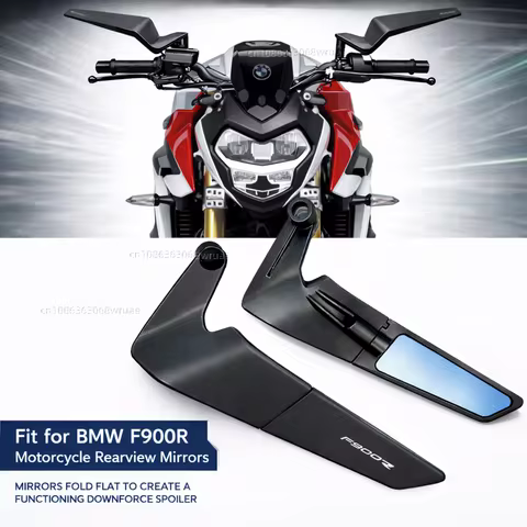 Motorcycle Side View Mirror For BMW F900R F900 R F 900R 2009-2020 2019 2018 2017 2016 Wind Wing Stea