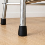 Chitose 7/ 8 Inch Rubber Feet 22mm Hole Table Chair Shelf Protector Round Iron Pipe