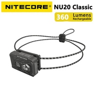 NITECORE NU20 Classic 360 Lumen Outdoor Headlamp Supports USB-C Direct Charging