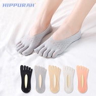 HIPPURAH 2Pair Five Finger Socks Anti Slip Spring and Autumn  Projoint Antibunions Health Sock