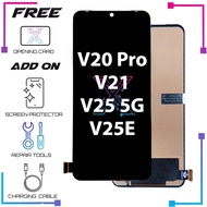 For Vivo V20 Pro / V21 / V25 5G / V25E / T1 5G / S9E Tft Oled Lcd Touch Screen Digitizer Display Gla