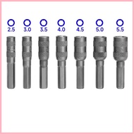 Thin-walled Small Sleeve Hexagonal 2.5/3.0/3.5/4.0/4.5/5.0/5.5mm Car Model Mobile Phone Glasses Bit