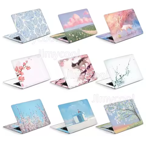 DIY Cat Laptop Cover Skins Stickers Notebook PVC Skin For Acer/Macbook/Lenovo/Asus/HP/Dell Decal