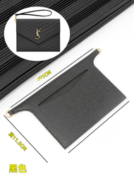 Ysl Card Holder Wallet Long Shoulder Chain Handheld Envelope Bag DIY Inner Chain Crossbody Bag for W