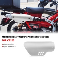 For CT125 CT 125 Trail 125 2020-2024 Motorcycle Exhaust Pipe Protector Heat Shield Cover Muffler Ant