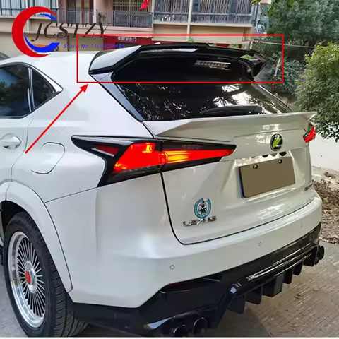 Carbon fiber CAR REAR WING TRUNK LIP SPOILER FOR LEXUS NX NX200 NX200t NX300h 2015 2016 2017 2018 Ro