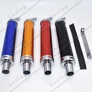 Dirt Bike Pit Bike Exhaust Refitting Motorcycle Muffler for Apollo Exhaust Pipe 110-125cc 360MM Leng