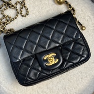 Chanel 金球方胖  黑色 ✨最新晶片款
