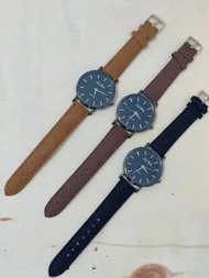 Jam Tangan Pria Korea Alba Classic Tali Kulit