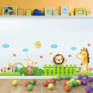 Animal fence wall Decal for kids 43