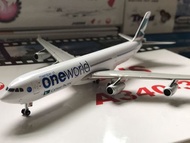 (飛機模型）（1:400) CX one world A340-300