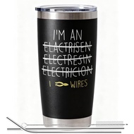 Hadiah Juruelektrik untuk Lelaki - Hadiah Lucu untuk Juruelektrik Lelaki - Tumbler Juruelektrik 20oz