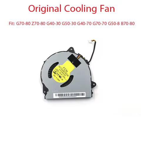 Original For Lenovo G70-80 Z70-80 G40-30 G50-30 G40-70 G70-70 G50-8 B70-80 Cooler Cooling Fan FRU 90