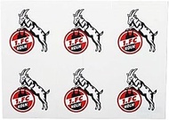1. FC Köln Sticker Postcard