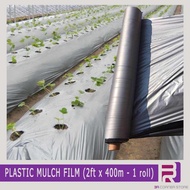 High Quality Plastic Mulch Film (2ft x 400m x .33microns -1 Roll )by 3R Corner Store