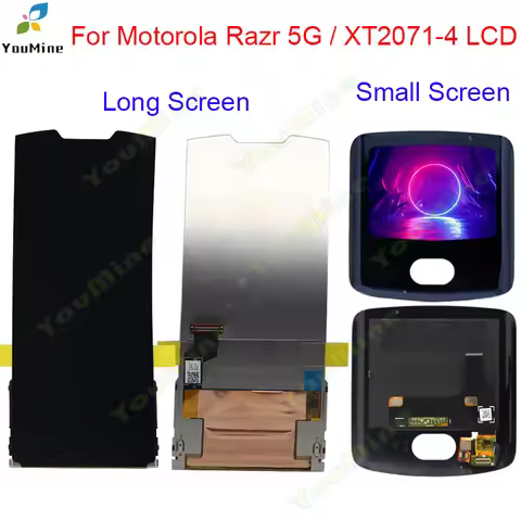 6.2'' For Motorola Moto Razr 5G 2020 XT2071-4 LCD Display+Touch Screen Digitizer Assembly Replacemen