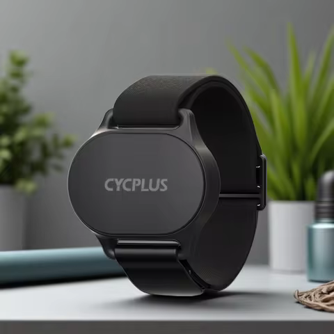CYCPLUS Heart Rate Sensor Armband Wrist Belt Bluetooth ANT+ Fitness Monitor for Garmin Wahoo GPS Bik