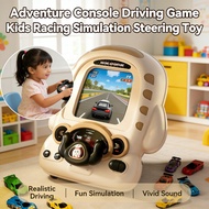 Driving Toy Simulation Game Adventure Children's Wheel Steering Console Racing Kids