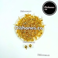 Gold Earring Picks / Plain Gold Pendant Earring Picks / Pendant Earrings