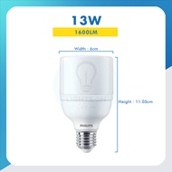 Philips 13w 15w 17w LED Brightboost LED Bulb E27 Cool Daylight Mentol LED Philips Bulb Lampu Terang