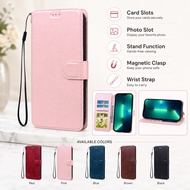 Flip Wallet Case for Vivo Y02 Y02A Y02T Y02S Y16 Y35 Y22S Y15S Y100 V30 V30E V29 V29E V27 V27E V25 V