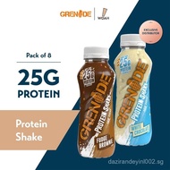 [10.10 Free Shaker] Grenade Bottled Protein Shakes 330ml (Case of 8) - Ready to Drink 25G Protein