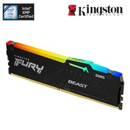 Kingston FURY Beast RGB 16GB DDR5 5200Mhz CL40 XMP Desktop PC RAM