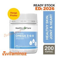 Healthy Care Ultimate Omega 3-6-9 200 capsules