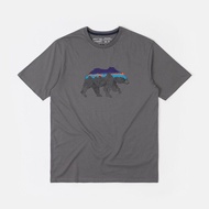 【hot tshirt】👕💝 เสื้อยืดลําลอง ผ้าฝ้าย แขนสั้น พิมพ์ลาย Patagonia Barta Back สําหรับผู้ชาย 38565