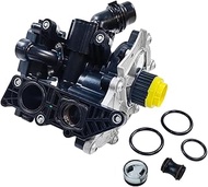 Water Pump Thermostat Housing Assembly 06L121111H | Fit for Audi A1/S1, A3/S3, A4, A5, A6, A7, Q3, Q