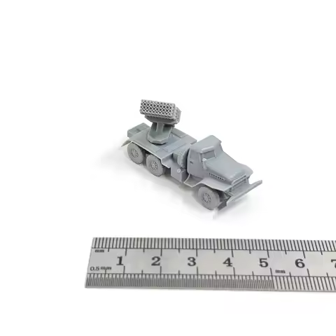 1/144 Scale BM-21 122-mm Multiple Rocket Launcher Model kits