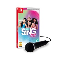 Nintendo Switch Let's Sing 2022 Standard Edition Microphone Bundle